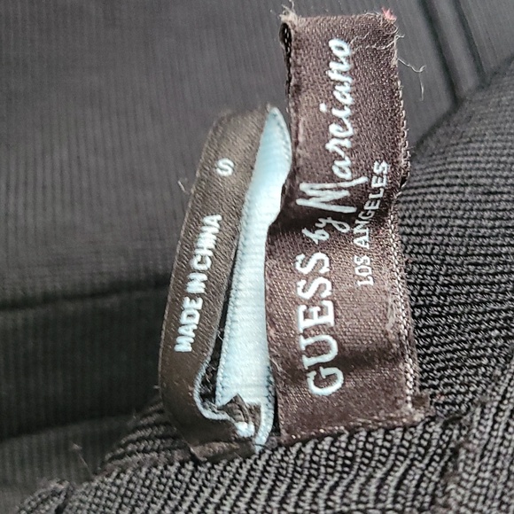 Black Marciano Bandage Dress - Picture 7 of 7